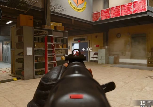 COD BO6のAEK-973で戦闘